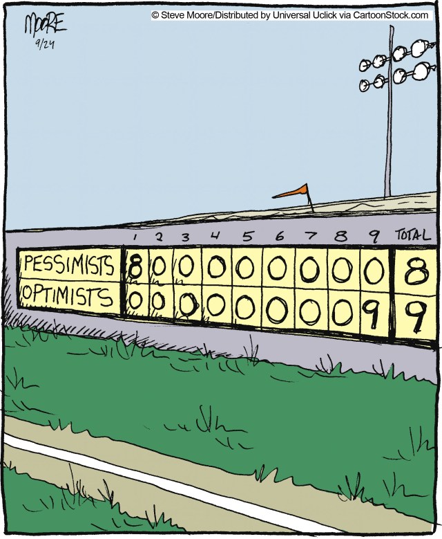 Hope springs eternal.