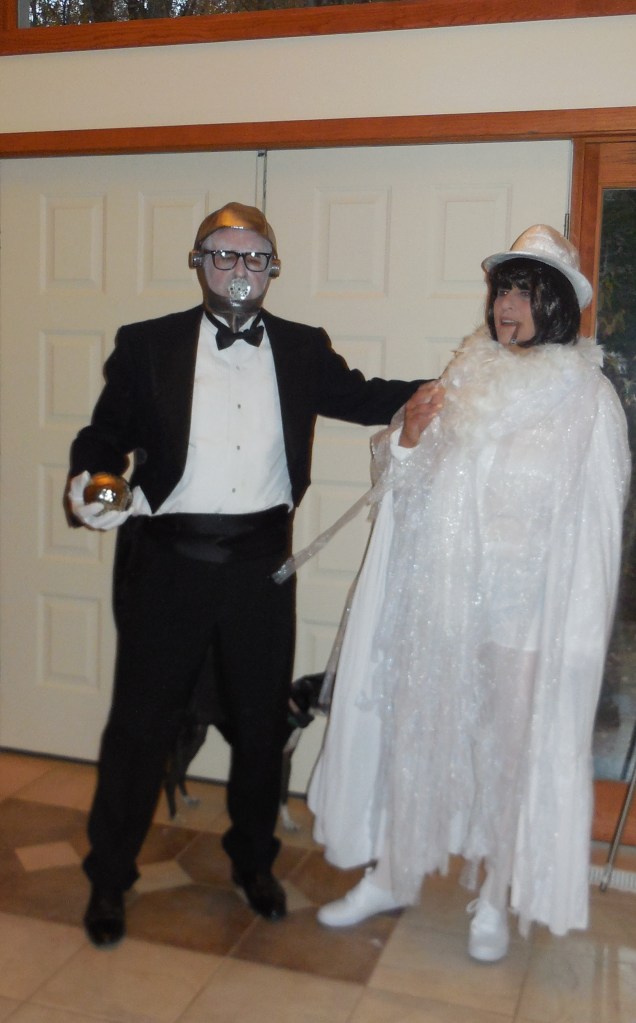 We'll get stoned with the orb.  We would have brought the orgasmatron to the party but it wouldn't fit in the car.